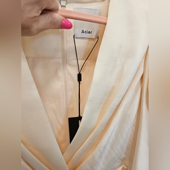Acler - Irwin Dress in Eggshell - Picture 5 of 7